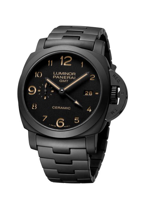 panerai luminor gmt wiki|luminor panerai gmt ceramic price.